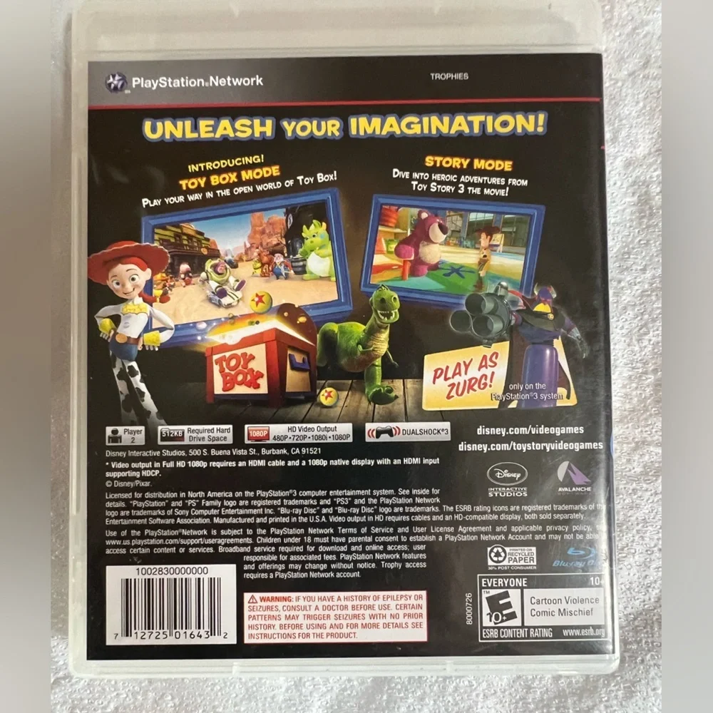 PS3 Disney Pixar Toy Story 3 - UGC - Picture 3 of 3